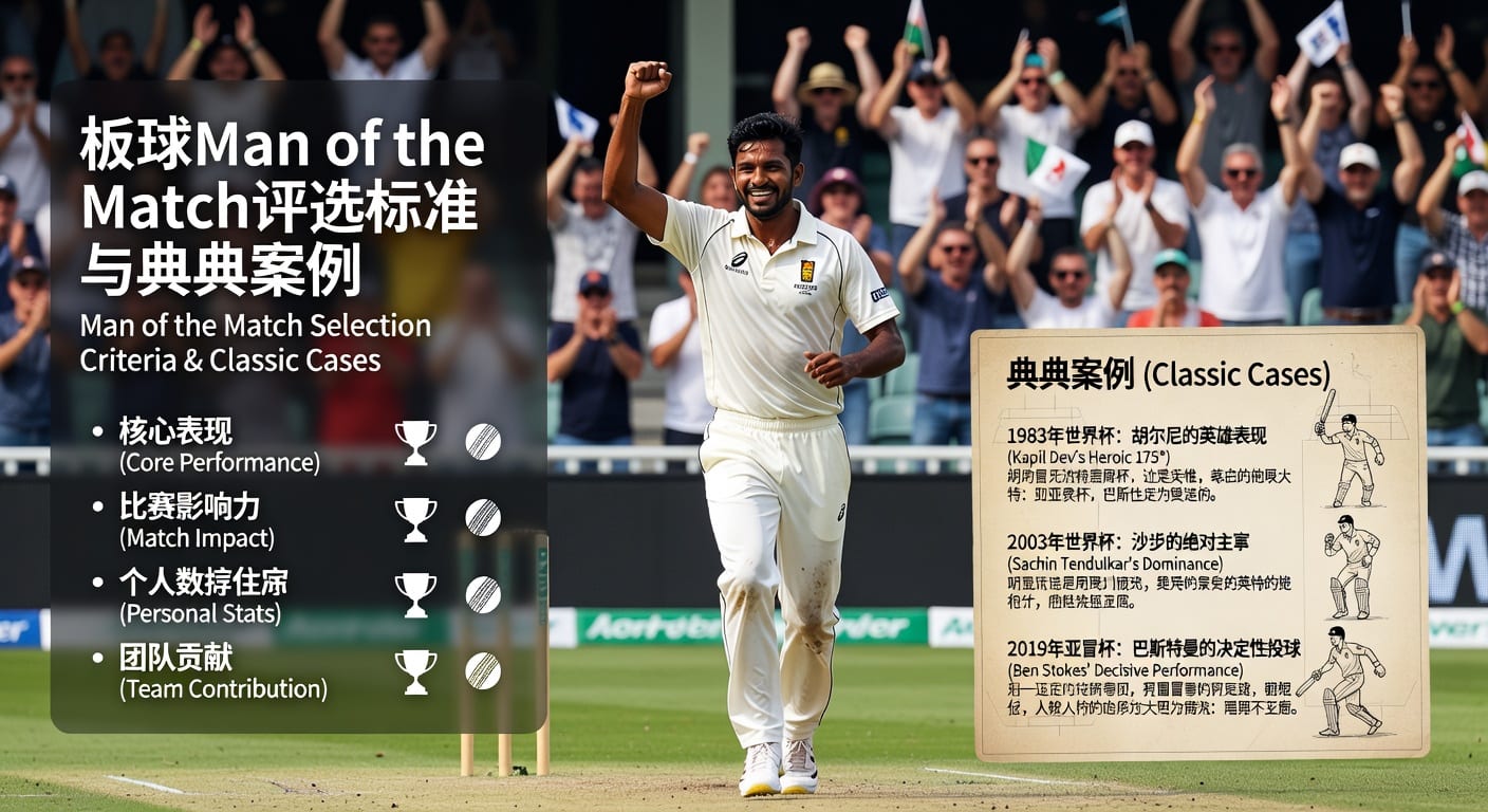 Man of the Match：评选逻辑与实战解读 2026年