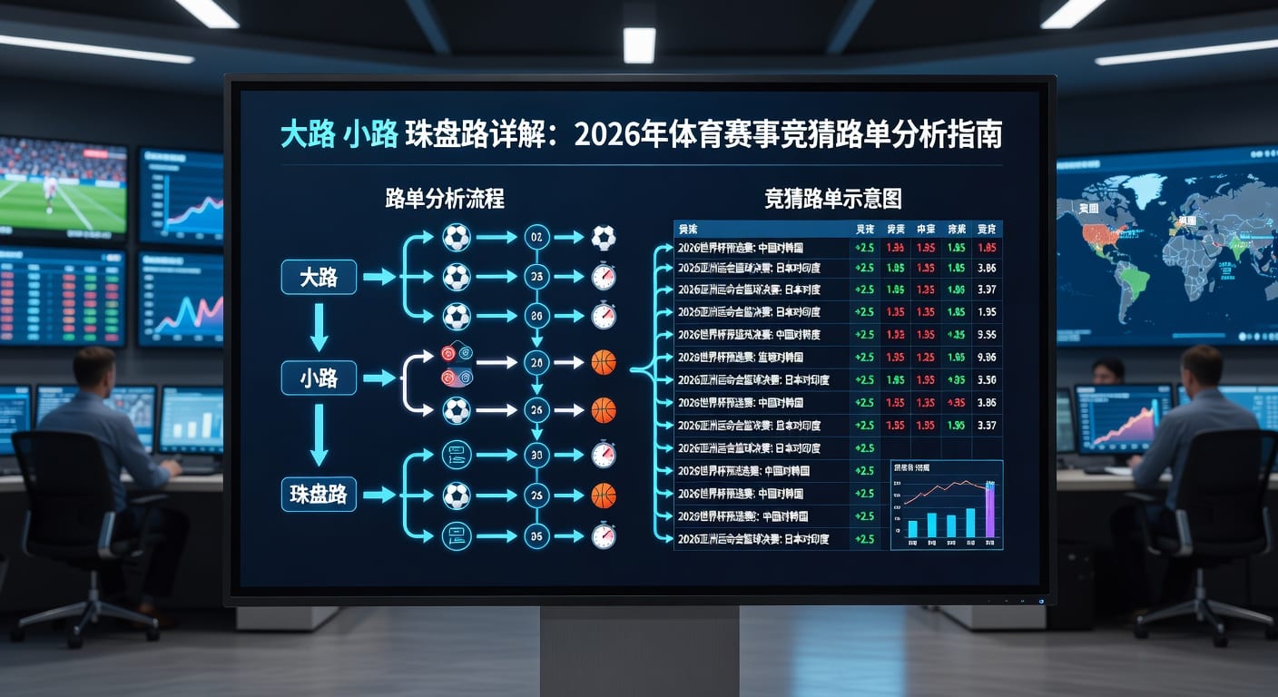 大路投注技巧与体育赛事判断指南｜财神体育官网