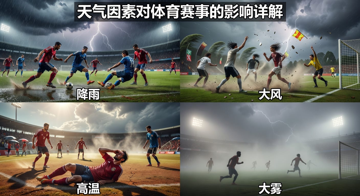 天气因素：体育赛事判断与滚球思路